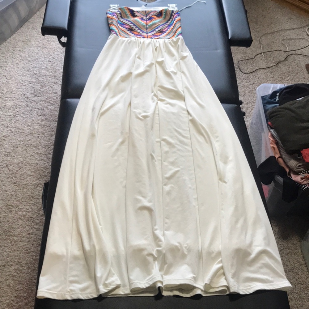 Strapless Maxi Dress